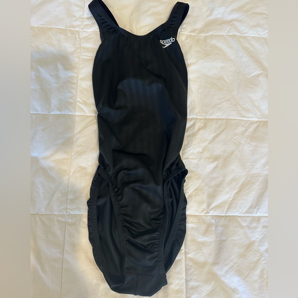 Speedo Aquablade Recordbreaker Swimsuit Black Size 30